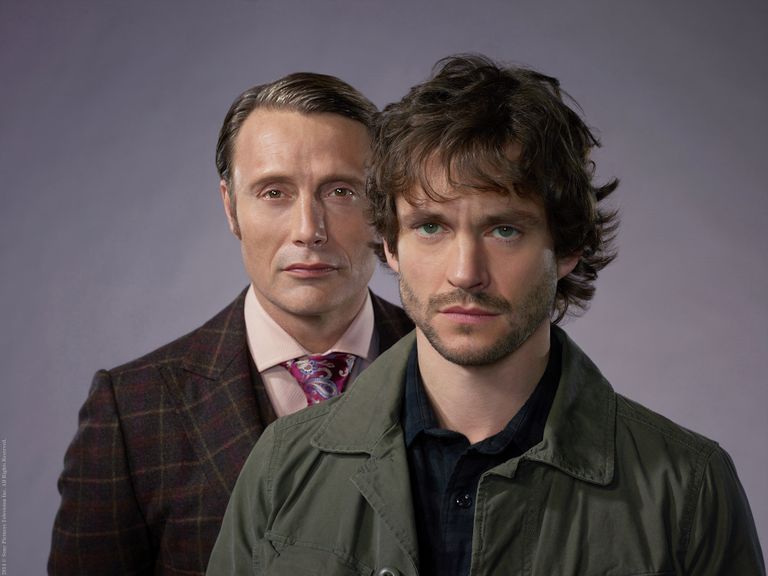 Актеры сериала Ганнибал, Мадс Миккельсен и Хью Дэнси Актеры сериала Ганнибал, Мадс Миккельсен и Хью Дэнси