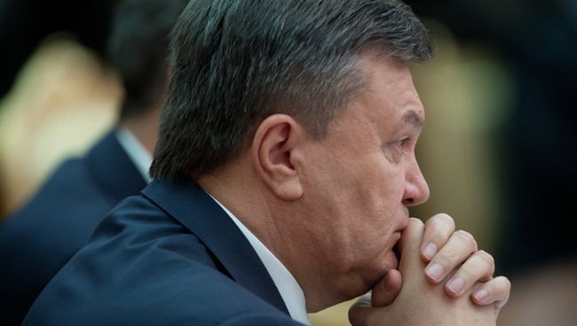 Бывший президент Украины Виктор Янукович. Архивное фото