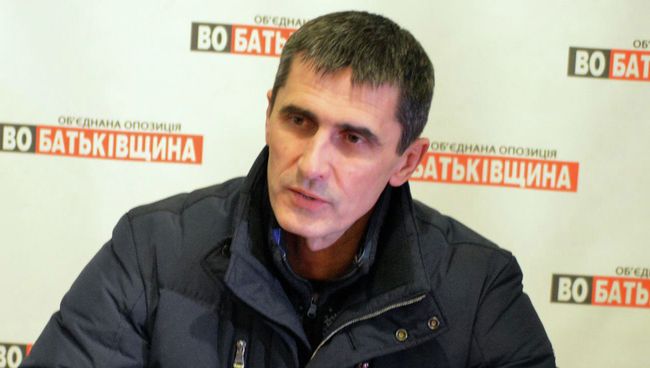 Депутат от фракции Батькивщина Виталий Ярема. Архивное фото