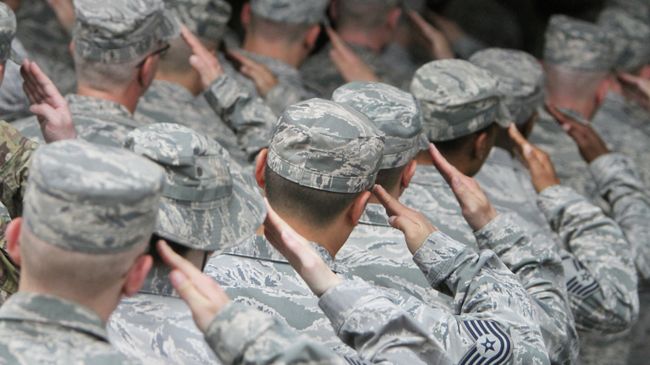 Военнослужащие ВВС США Военнослужащие ВВС США