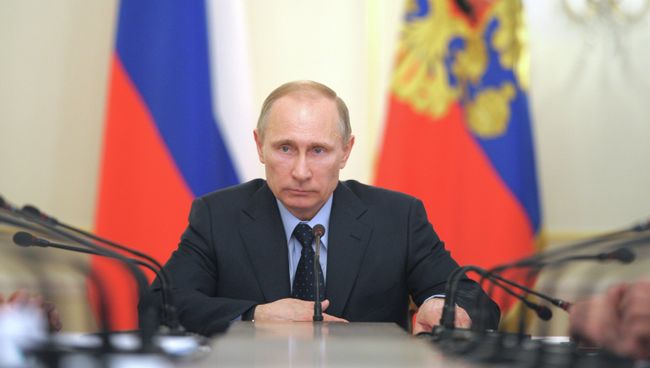 Президент России Владимир Путин. Архивное фото