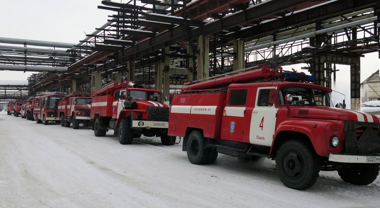 Взрыв на заводе в Омске Взрыв на заводе в Омске