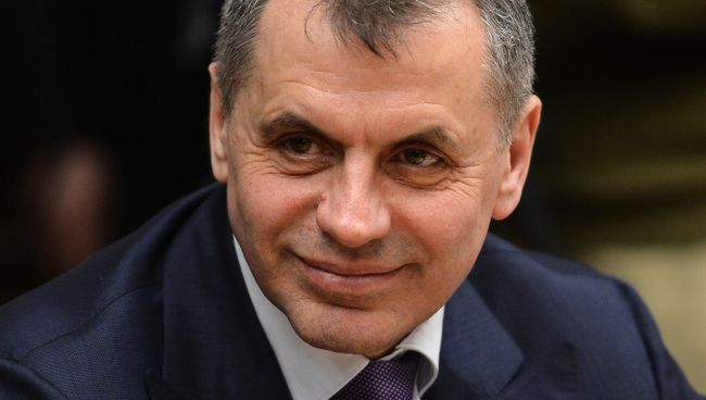 Председатель Государственного совета Крыма Владимир Константинов, Архивное фото Председатель Государственного совета Крыма Владимир Константинов, Архивное фото