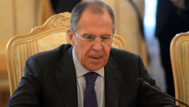 Министр иностранных дел России Сергей Лавров. Архивное фото
