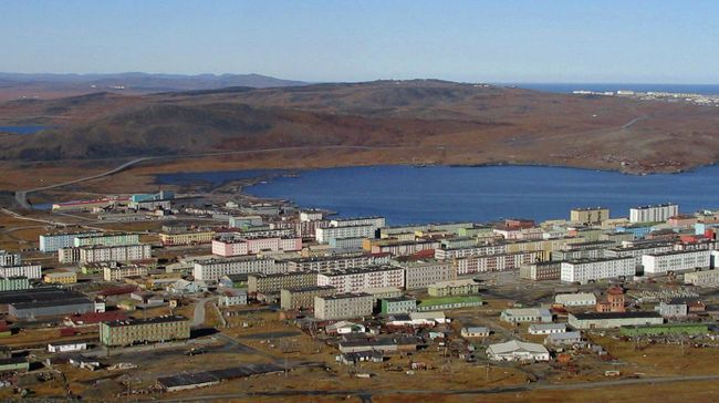 Поселок в Якутии. Архивное фото