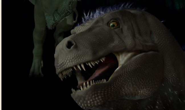 Тираннозавр-пигмей Nanuqsaurus hoglundi в представлении художника Тираннозавр-пигмей Nanuqsaurus hoglundi в представлении художника