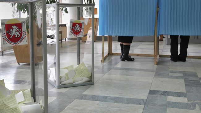 Референдум о статусе Крыма в Симферополе