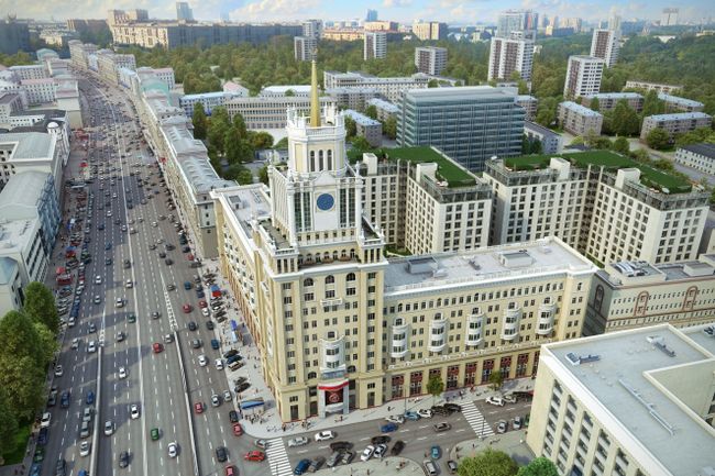 Элитный жилой квартал Сады Пекина