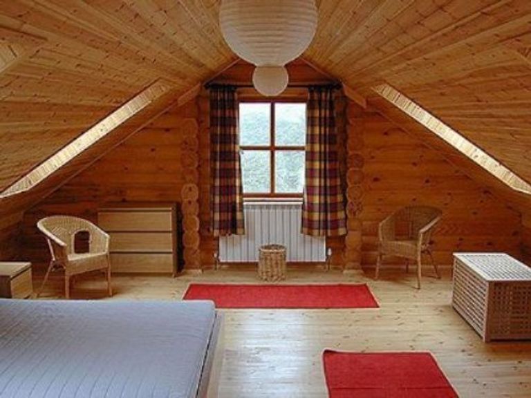 Чердак превращается в мансарду