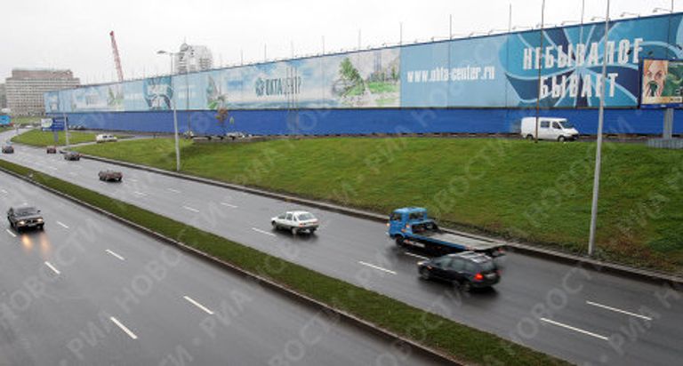 Стройплощадка делового центра Охта-центр в Санкт-Петербурге Стройплощадка делового центра Охта-центр в Санкт-Петербурге