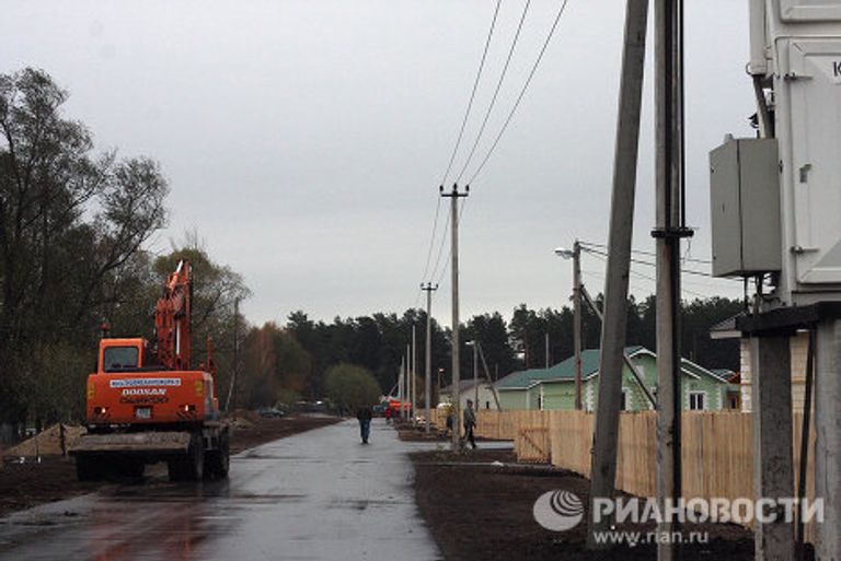 Дома для погорельцев в поселке Белоомут Дома для погорельцев в поселке Белоомут