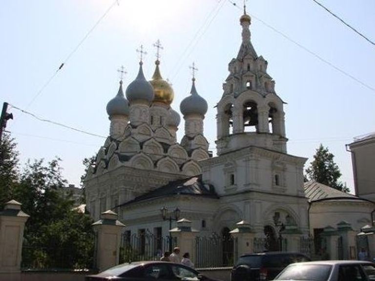 Большая Ордынка, церковь Николая Чудотворца в Пыжах Большая Ордынка, церковь Николая Чудотворца в Пыжах
