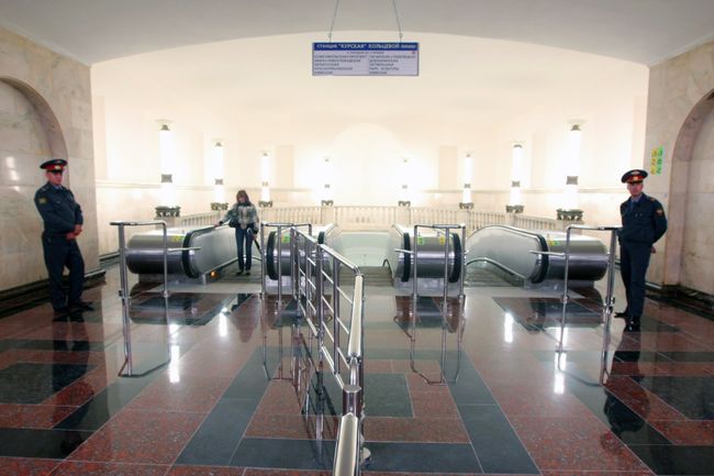 После ремонта открылся выход в город со станции Курская Кольцевой линии