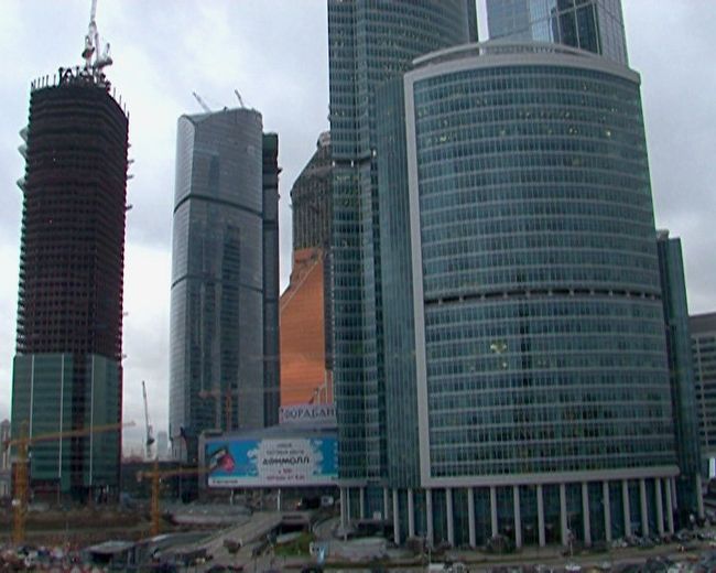 Башню Федерация строят со скоростью 10 сантиметров в час