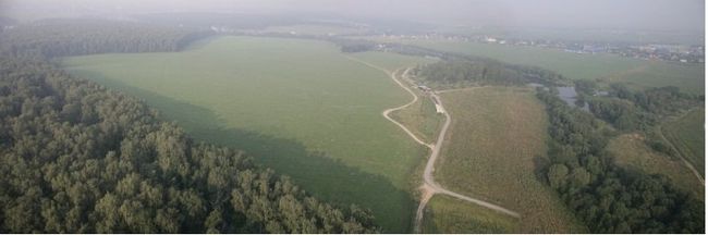 МИСИС Вид сверху на участок