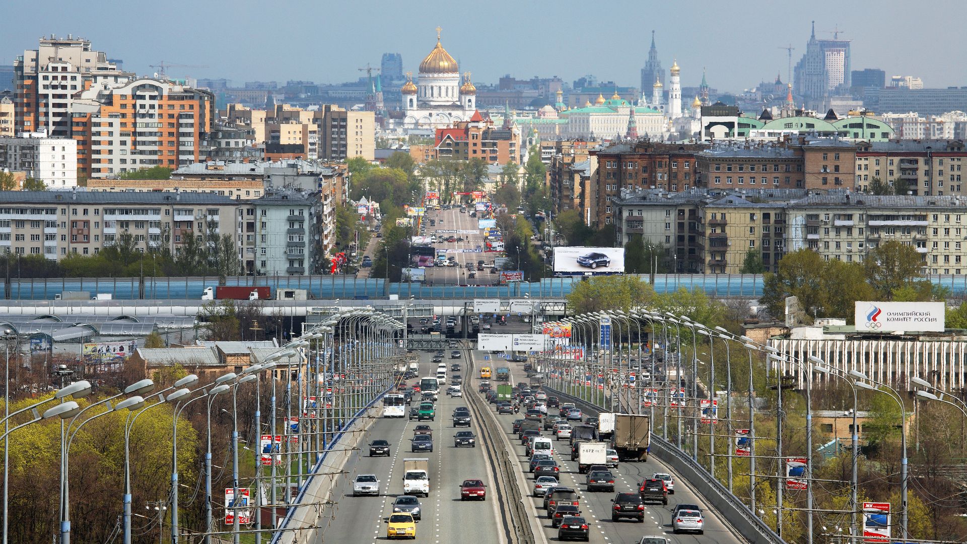 Вид на Метромост и Комсомольский проспект - РИА Новости, 1920, 14.10.2020