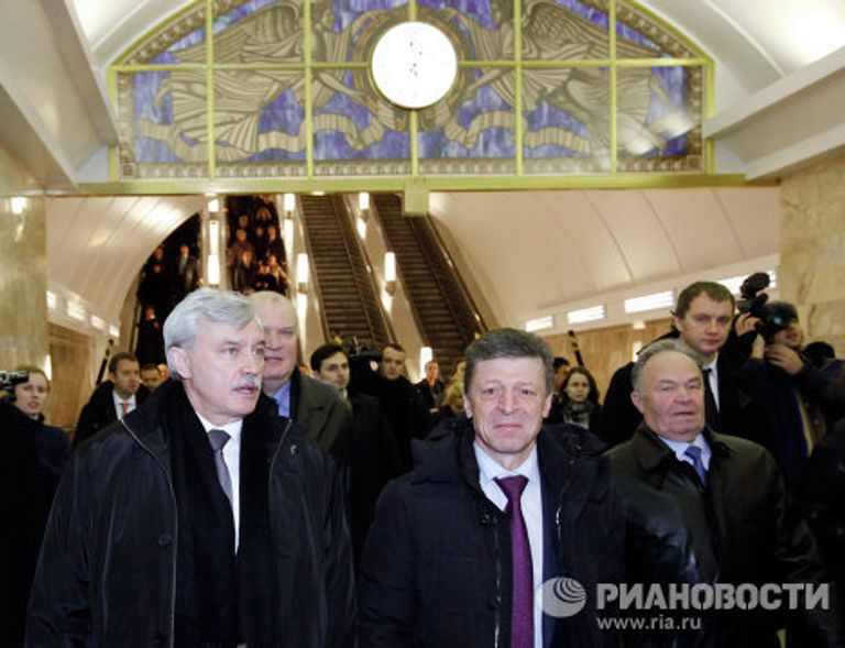 Открытие станции метро Адмиралтейская Открытие станции метро Адмиралтейская