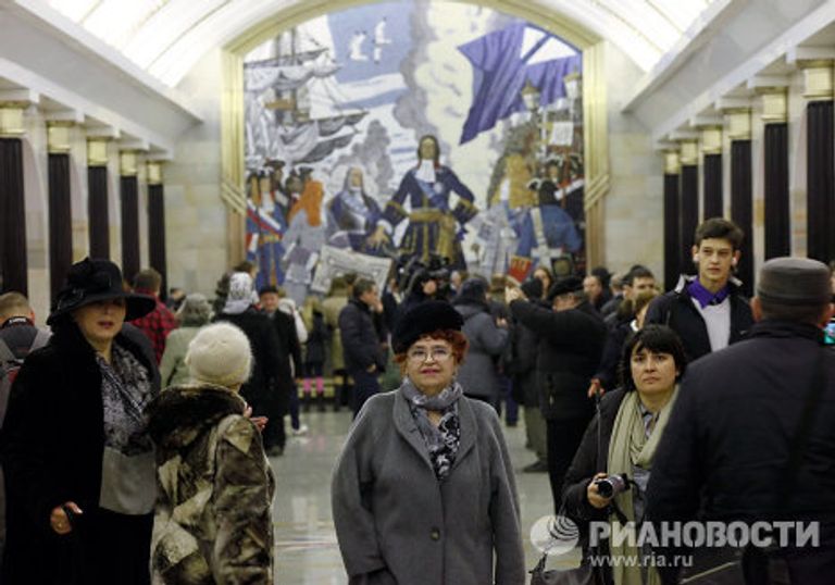 Открытие станции метро Адмиралтейская Открытие станции метро Адмиралтейская