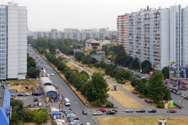 Улица Осенний бульвар в Крылатском
