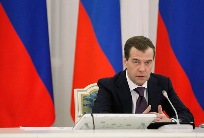 Президент РФ Дмитрий Медведев