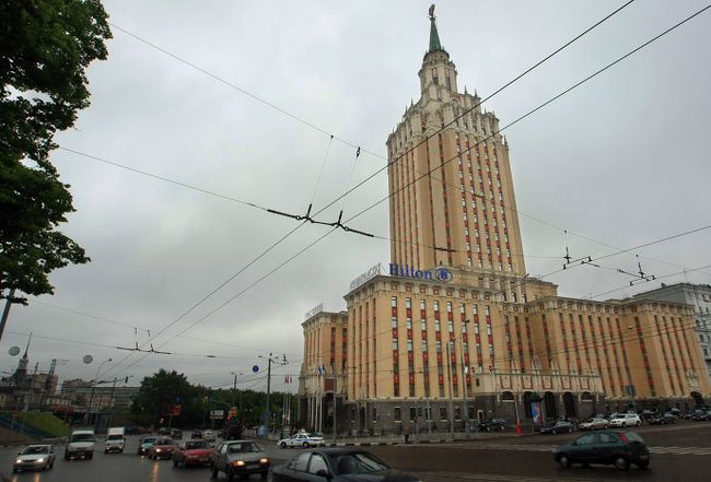 Гостиница Хилтон Москоу Ленинградская.
