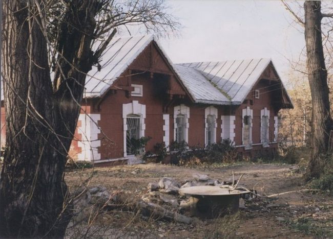 Путевая казарма МОЖД, снесена в 2012 г 