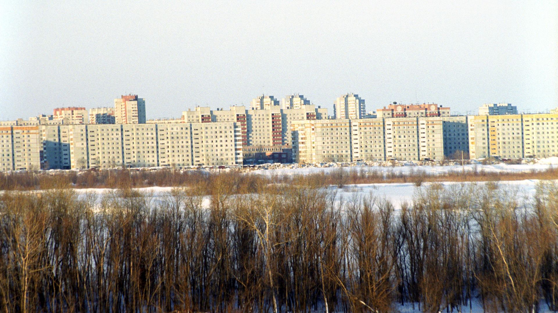 Жилой квартал города Омска Жилой квартал города Омска - РИА Новости, 1920, 09.01.2021