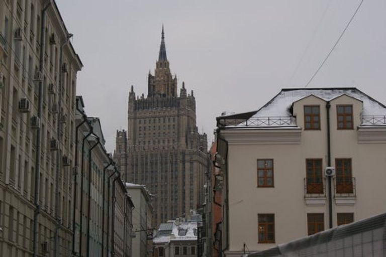 Здание российского МИДа Здание российского МИДа
