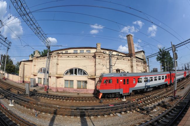 Здание Кругового паровозного депо Николаевской железной дороги Здание Кругового паровозного депо Николаевской железной дороги