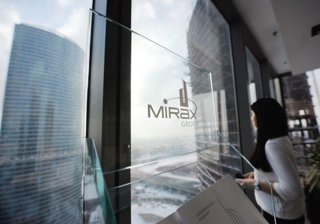 Работа офисов Mirax Group в башне Федерация