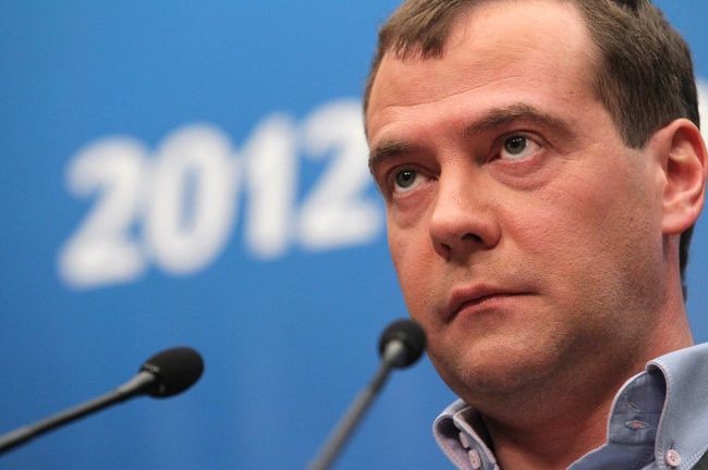 Президент РФ Д.Медведев