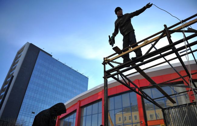 Демонтаж торговых палаток