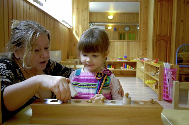 Работа в детском саду