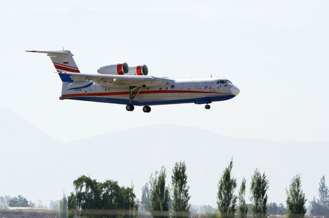 Российский самолет–амфибия Бе-200