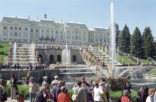 Фонтаны в Петергофе