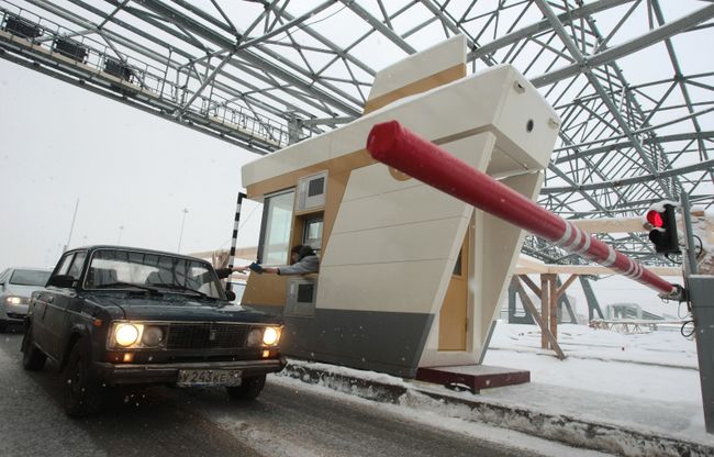 Тестирование платной автомобильной дороги на участке Западного Скоростного Диаметра
