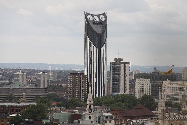 Небоскреб Strata tower в Лондоне Небоскреб Strata tower в Лондоне