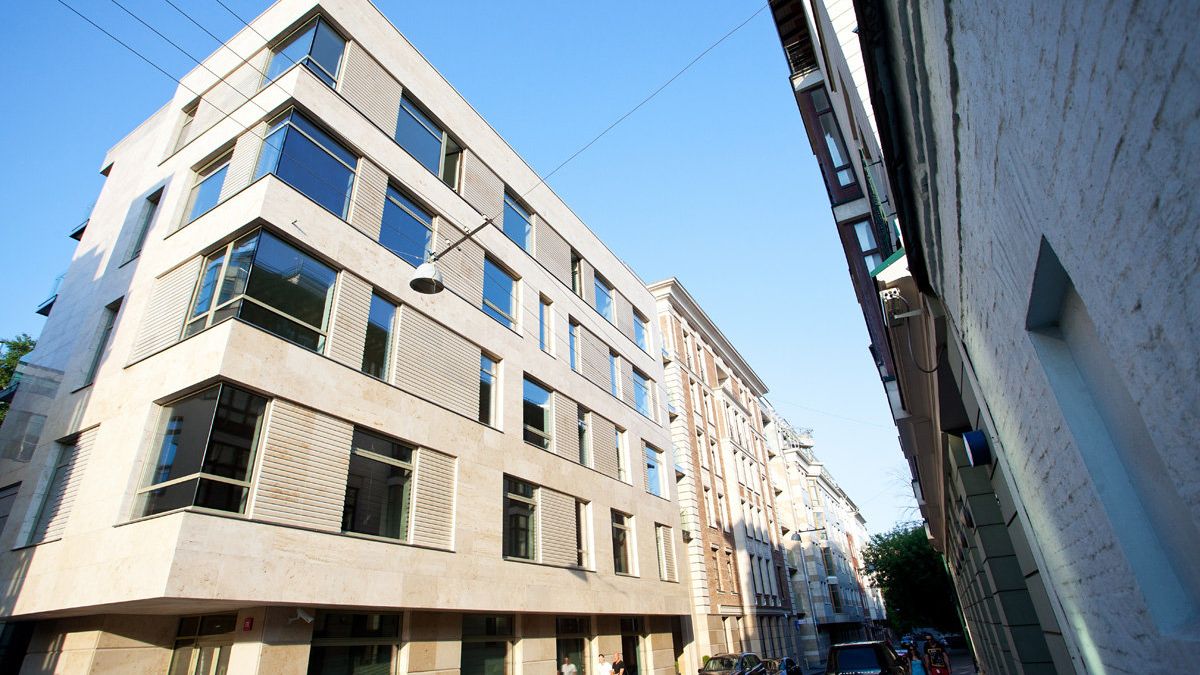 Дом Barkli Virgin House в 1-ом Зачатьевском переулке в Москве - РИА Новости, 1920, 01.02.2022