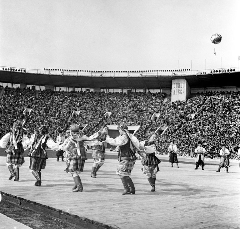 Спортивный праздник 9 мая 1965 года