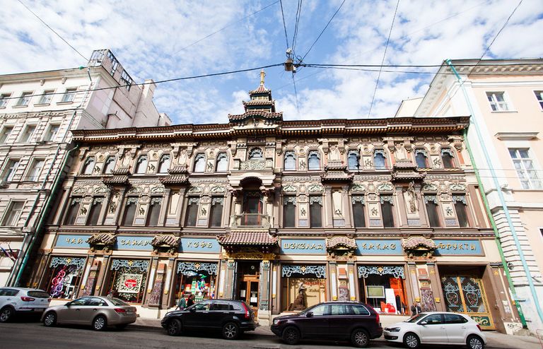 Дом купца Перлова на Мясницкой Дом купца Перлова на Мясницкой