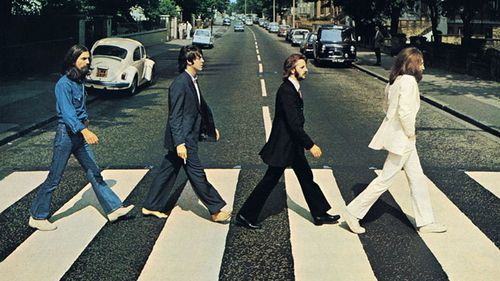 Обложка альбома Abbey Road группы Beatles Обложка альбома Abbey Road группы Beatles - РИА Новости, 1920, 13.01.2021