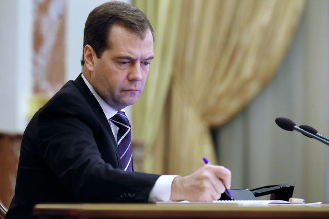 Премьер-министр РФ Дмитрий Медведев