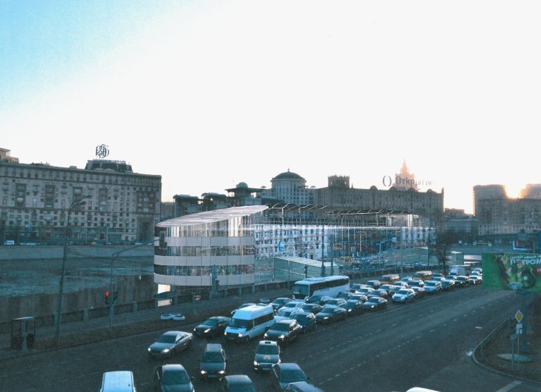 Проект плавучей парковки