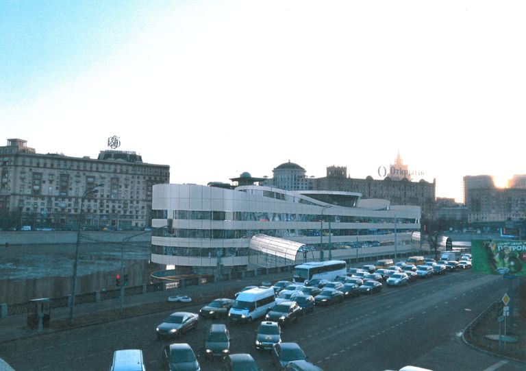 Проект плавучей парковки