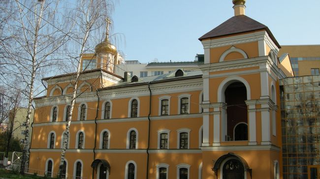 Домовый храм Святого Праведного Филарета Милостивого Ермаковской богадельни за Трехгорной заставой, 1889 г