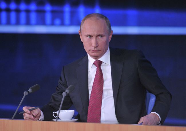 Пресс-конференция Владимира Путина