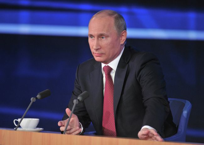 Пресс-конференция Владимира Путина