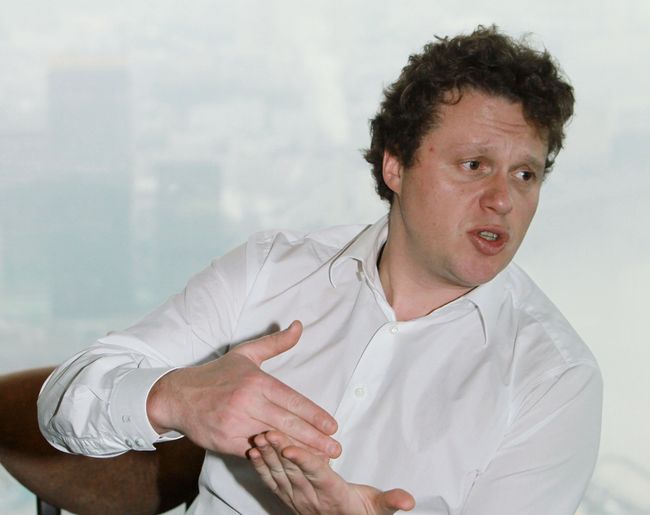 Встреча председателя совета директоров Mirax Group Сергея Полонского с журналистами