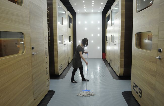 Капсульная гостиница Sleepbox Hotel Tverskaya открылась в Москве