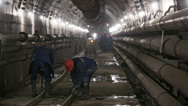 Сбойка тоннелей Калининско-Солнцевской и Арбатско-Покровской линий метро